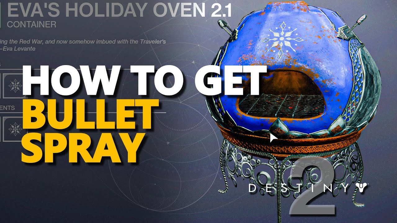 Bullet Spray Destiny 2: Best Methods to Farm for The Dawning Recipes