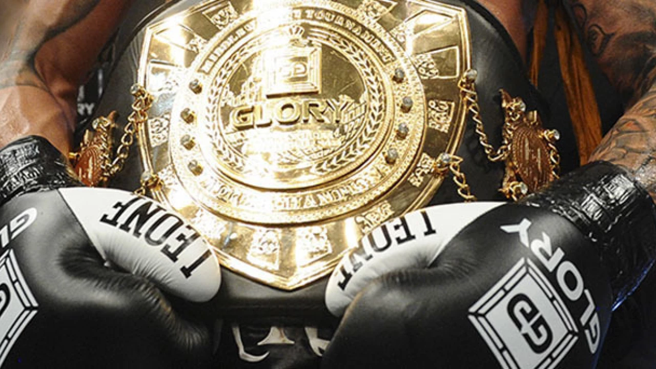 Whats a GLORY Kickboxing Belt? Heres how fighters earn this awesome prize!