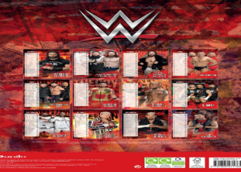 Get your WWE 2024 Calendar! All the PPVs and major events listed inside!
