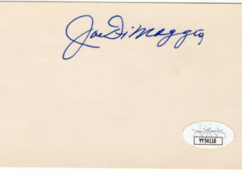 Joe DiMaggio Signature Value: Is Your Collectible Real?