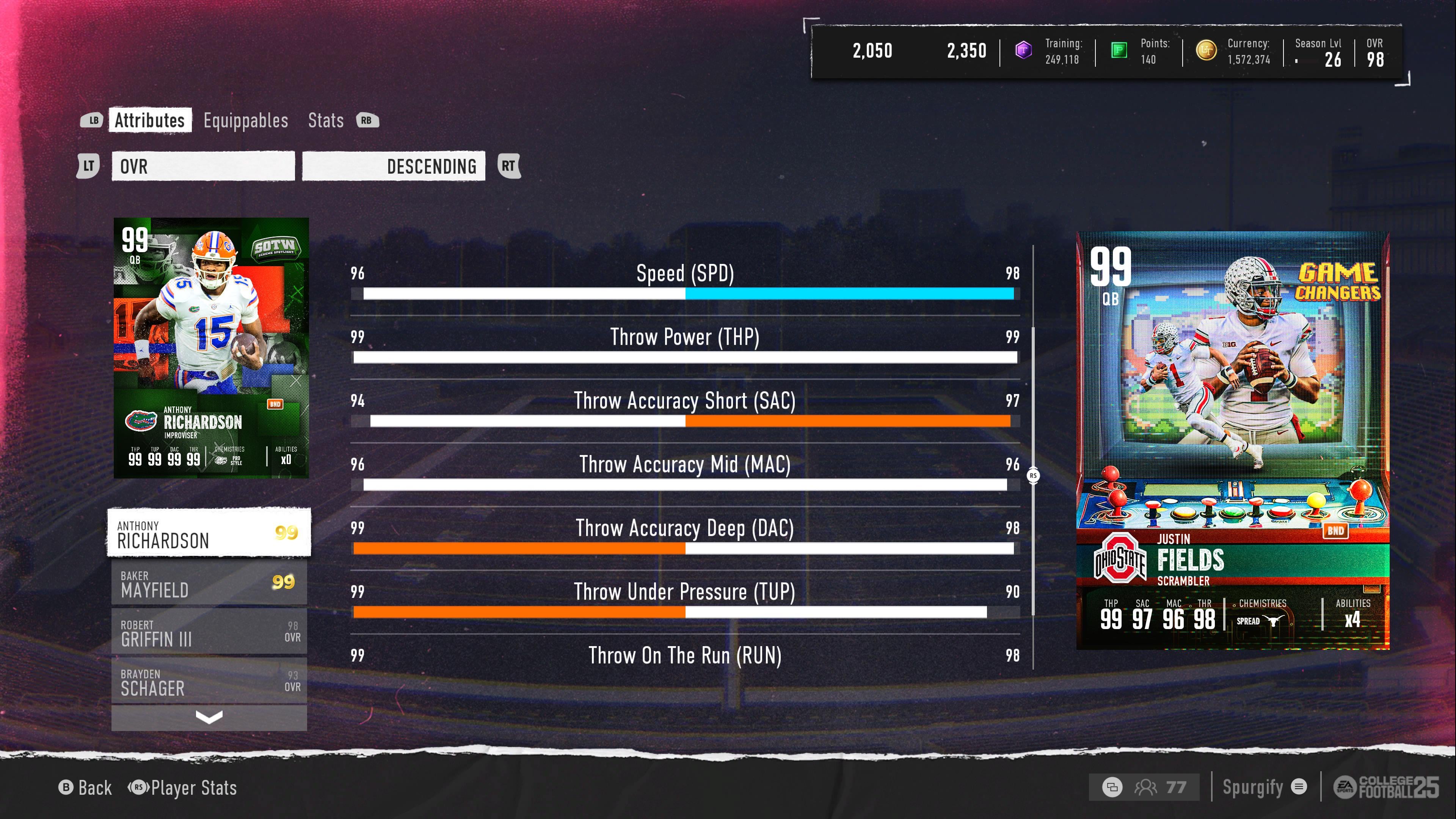 Start Fields and Richardson: Pros and Cons of Each Area