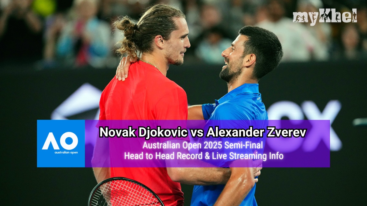 Who leads the djokovic zverev head to head? Check their past match details.