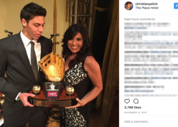 Looking for pictures of Christian Yelich mom? See photos and learn more about Alecia Yelich here.